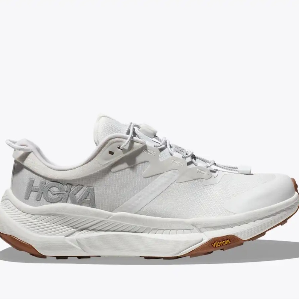 HOKA Women's Transport White Athletic Walking Shoes Sneakers Size 9.5 B NEW - Picture 15 of 16